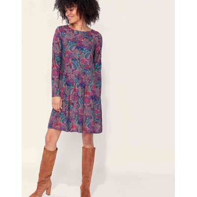 Robe imprimée fluide droite Ecovero OKI LA FIANCÉE