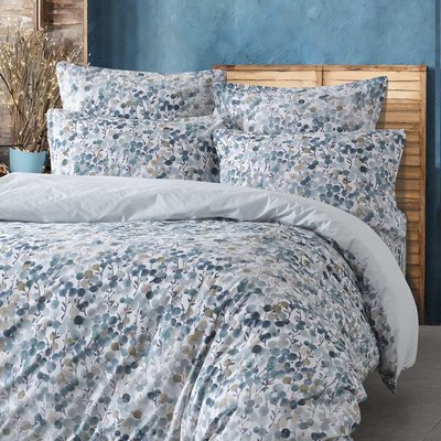 Parure de lit avec 2 taies 65x65 cm en percale YULIE SENSEI MAISON