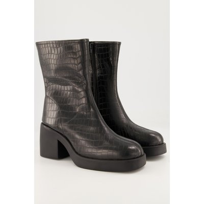 Bottines en cuir, tige largeur XL STUDIO UNTOLD