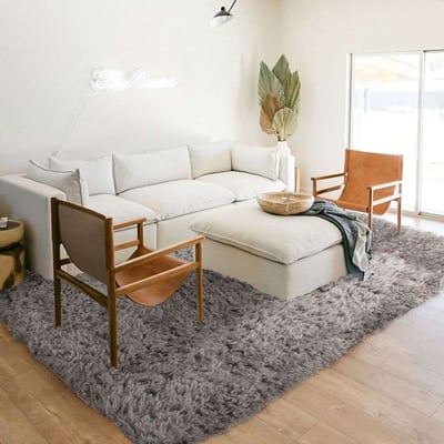 Tapis tout doux imitation fourrure   AUTHENTIK THE DECO FACTORY