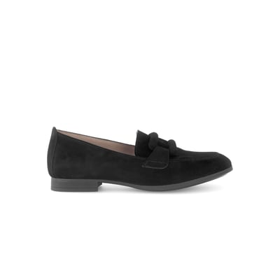 Mocassins en cuir à talon décroché GABOR