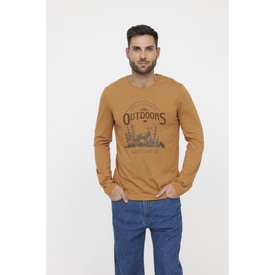 T-shirt manches longues coton regular ARIGNAL LEE COOPER