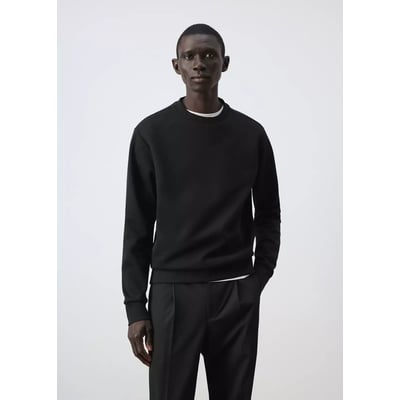 Sweat-shirt 100 % coton regular-fit MANGO MAN