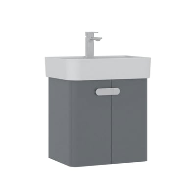 Meuble vasque suspendu 2 portes 55 cm DRIF PIER IMPORT