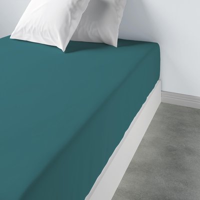 Drap housse coton bonnet 35 cm uni, Oli C DESIGN HOME TEXTILE