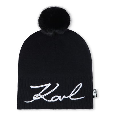 Bonnet à pompon KARL LAGERFELD KIDS