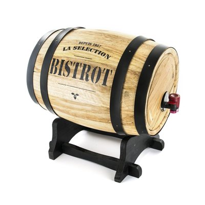 Tonneau distributeur à vin Bistrot - 3 L THE HOME DECO FACTORY