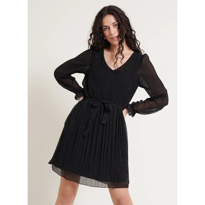 Robe courte plissée SURI NAF NAF