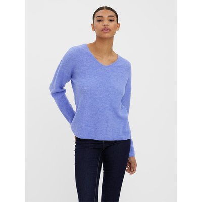 Pull col V en maille mousseuse VERO MODA