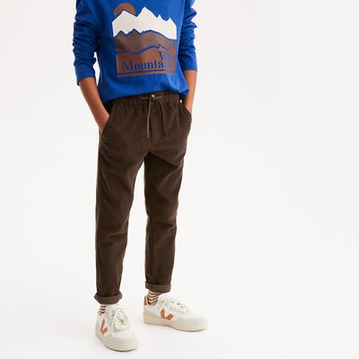 Rechte fluwelen broek LA REDOUTE COLLECTIONS
