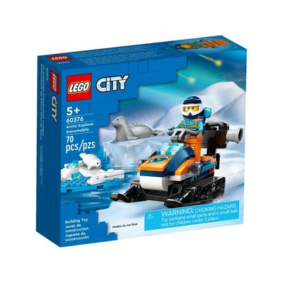 City La motoneige d'exploration arctique LEGO