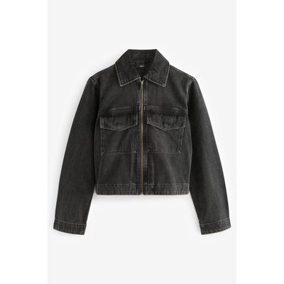 Veste en jean zippée sur le devant NEXT