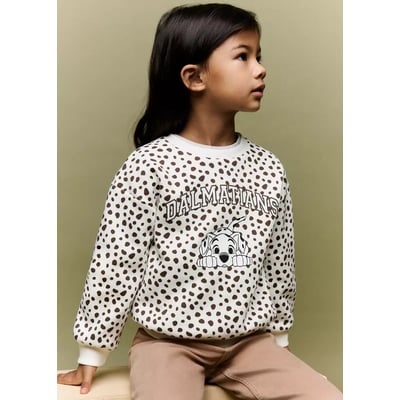 Sweat-shirt coton Les 101 Dalmatiens MANGO BABY