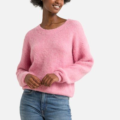 Women s Jumpers Cashmere Breton Cable Knit La Redoute AMERICAN VINTAGE La Redoute