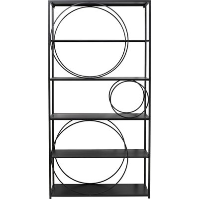 Étagère Circle noire 200x100cm KARE DESIGN