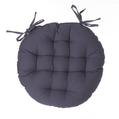 Galette de chaise ronde en coton ANJALI ATMOSPHERA