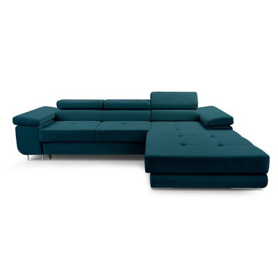 Canapé d'Angle Convertible en Velours 6 places - PABLO LISA DESIGN