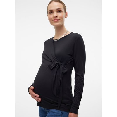 Tops Slim Fit Col rond Blouse MAMA LICIOUS