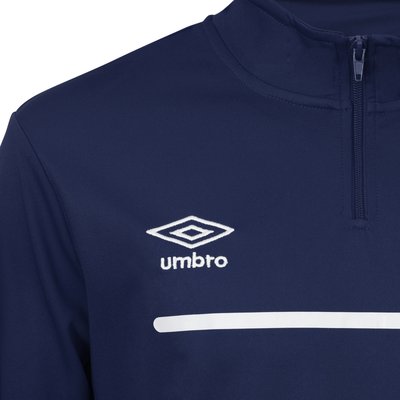 T-shirt Manches Longues 1/2 Zip Junior Polyester UMBRO