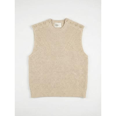 Ärmelloser Pullover MERIEL mit Rundhalsausschnitt LEON & HARPER