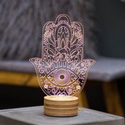 Lampe en verre 3D, collection Bulbing STUDIO CHEHA 