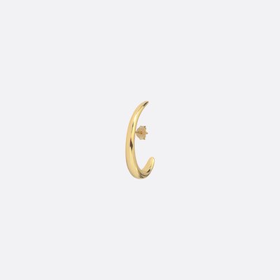 Boucles d'oreilles dorées à l'or fin KIND OF THINGS CAROLINE NAJMAN