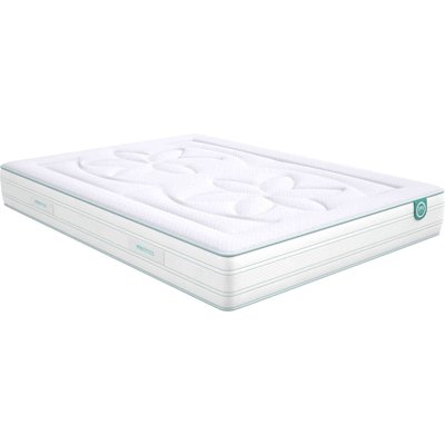 Matelas latex 100% naturel 22cm COZYGREEN 2 MERINOS