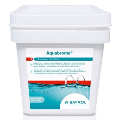 Aquabrome - Pastilles de Brome spécial piscine 5kg BAYROL