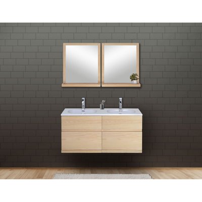 Meuble double vasque +miroir ENIO MOB IN