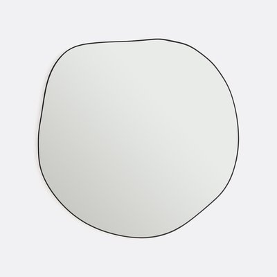 Specchio con forma organica, lunghezza 80 cm, altezza 80 cm, ORNICA LA REDOUTE INTERIEURS