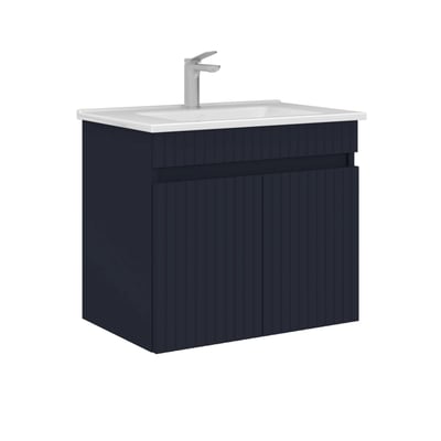 Meuble vasque mural 65 cm, 2 portes YARA PIER IMPORT
