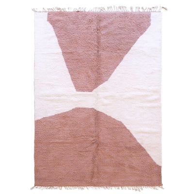 Tapis berbère élégant et contemporain en laine 255 x 351 cm AFK LIVING