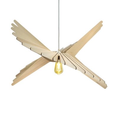 Suspension Bois ALBATROS ATELIER LOUPIOTE