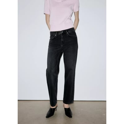 Jean droit taille normale MANGO