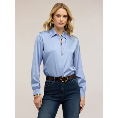 Chemise en satin de viscose MOTIVI