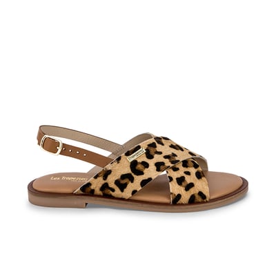 Sandales plates en cuir DOAPO LES TROPEZIENNES PAR M.BELARBI