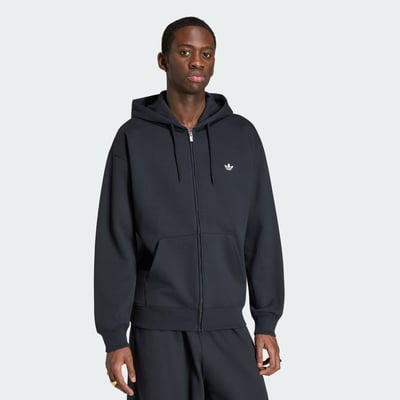 Veste À Capuche Zip Intégral Large Trèfle Essentials adidas Originals
