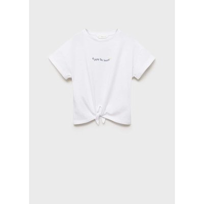 T-shirt imprimé nœud MANGO KIDS