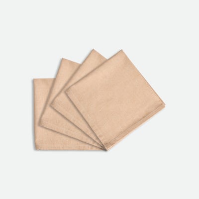 Lot de 4 serviettes de table en coton, Navao LA REDOUTE INTERIEURS
