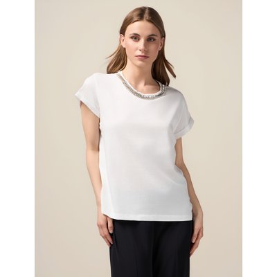 T-shirt en jersey de coton OLTRE