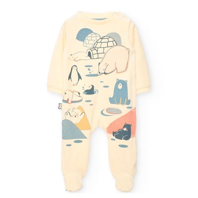 Grenouillere en velours BOBOLI