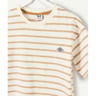 T-shirt de mangas curtas, às riscas TAPE A L'OEIL