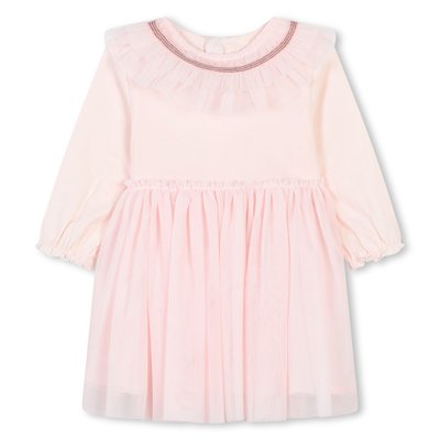 Robe de cérémonie bi-matière CARREMENT BEAU