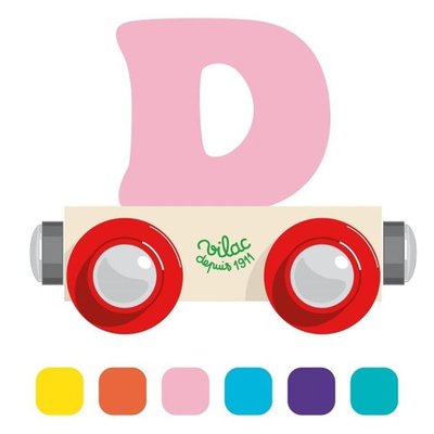 Lettre wagon VILAC