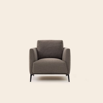 Fauteuil en velours ODELLE MADURA