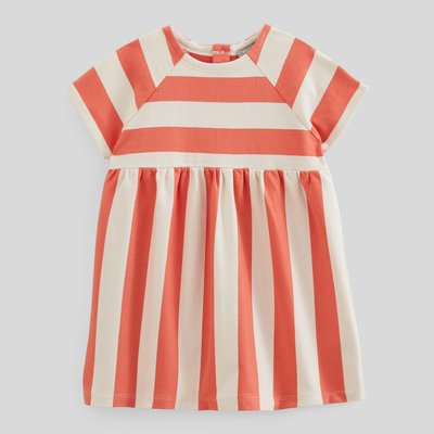Robe rayée en maille en coton BIO GOTS BOUT'CHOU