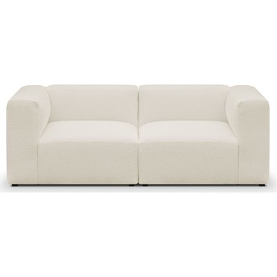 Canapé modulable 3 places en tissu bouclette - MODULO HOMIFAB