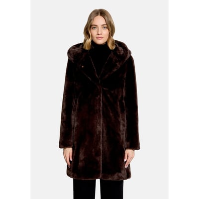 Veste en peluche à capuche BETTY BARCLAY