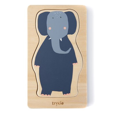 4 puzzles Animaux superposés - Trixie TRIXIE