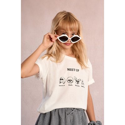 T-shirt imprimé chiens MINI MOLLY